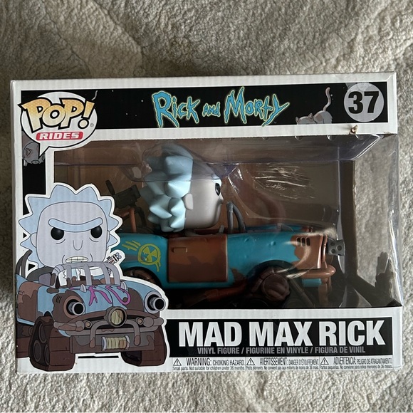 Rick and Morty Funko Pop figurine Mad Max - Picture 1 of 5